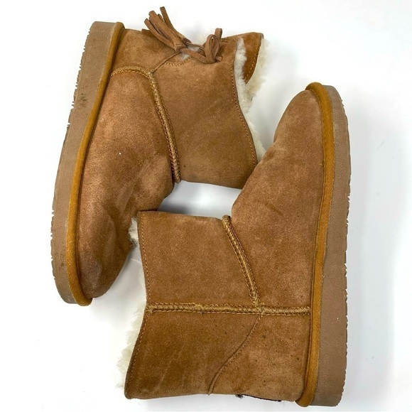 Goose Belinda Ankle Winter Boots – Brown Size 7 - Picture 5 of 12